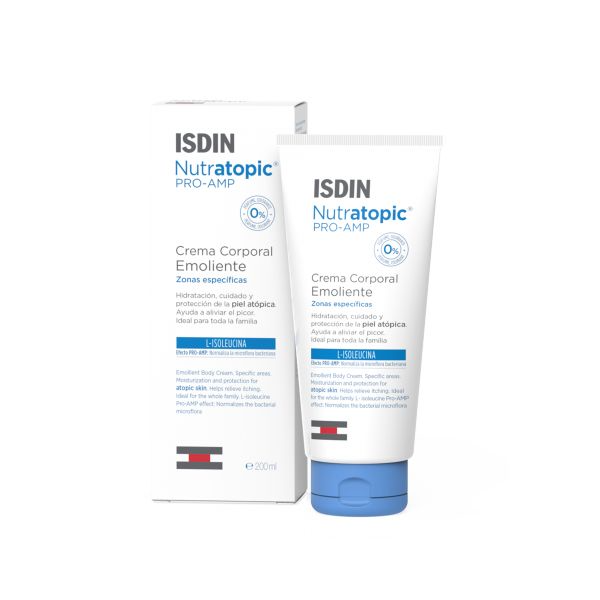 ISDIN Nutratopic Pro-AMP Duo Creme Emoliente Pele Atópica 2x200ml