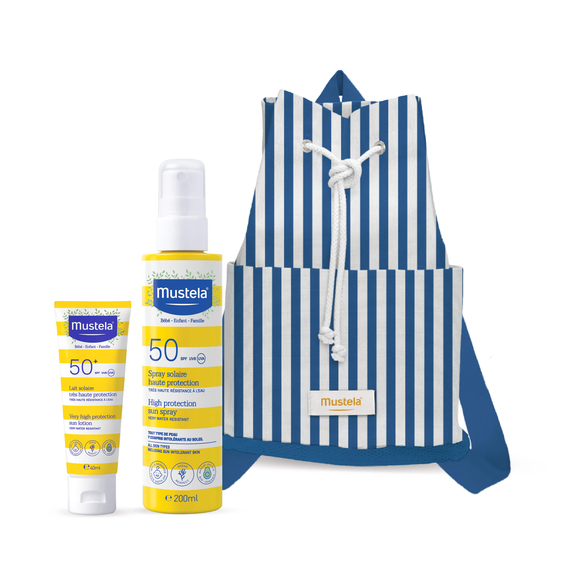 Mustela Solar Blue Backpack