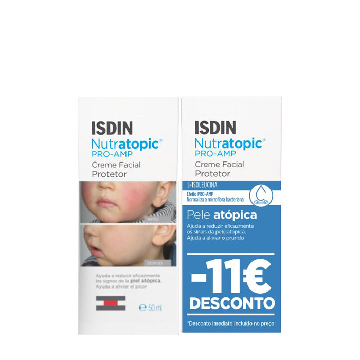 ISDIN Nutratopic Pro-AMP Duo Creme Facial 2x50ml Preço Especiaç