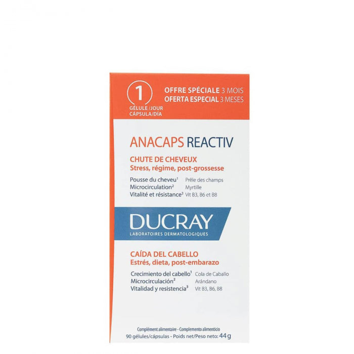 Ducray Anacaps Reactiv Pack x90 Caps