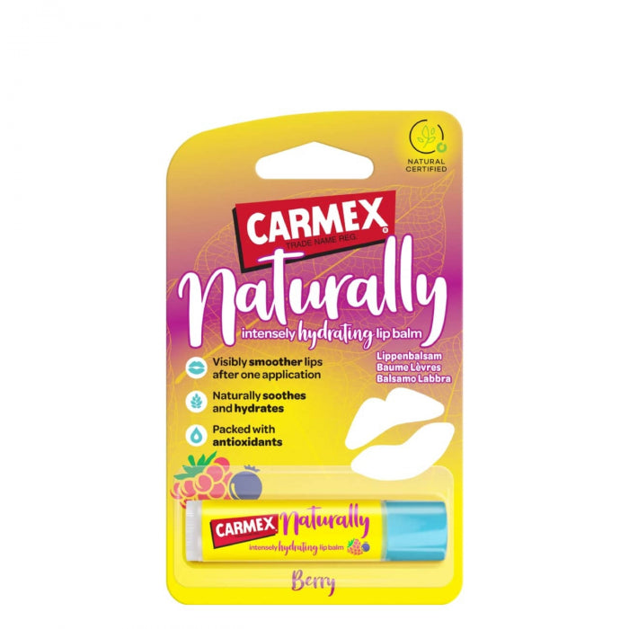 Carmex Naturally Stick Frutos Vermelhos 4,25g