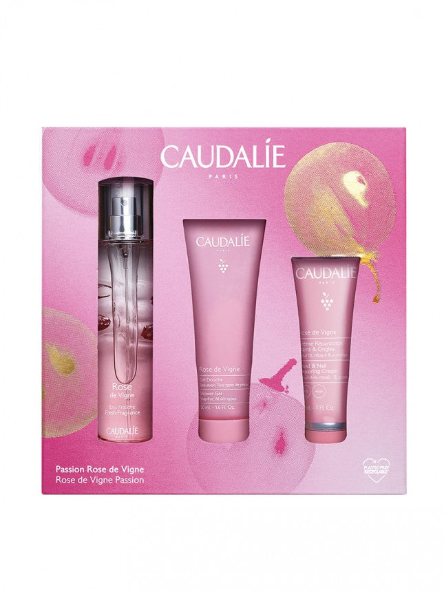 Caudalie Coffret Trio Paixão Rose de Vigne