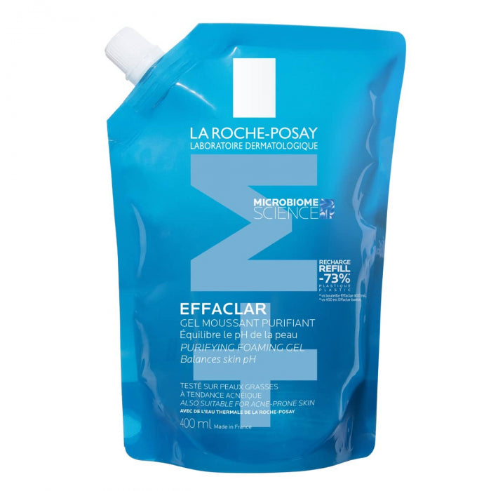 La Roche-Posay Effaclar Purifying Foaming Gel +M Refill 400ml