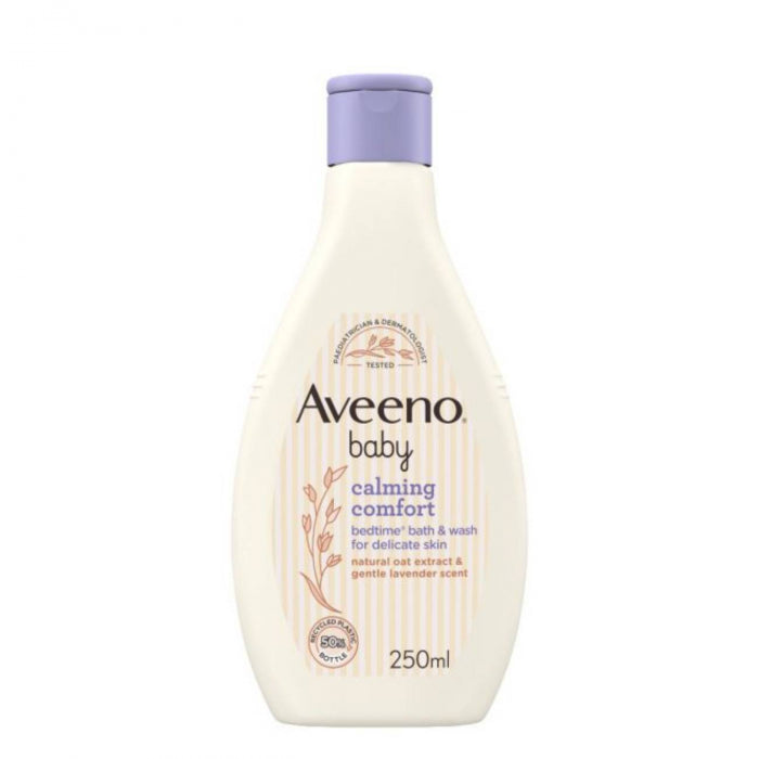 Aveeno Baby Calming Comfort Bedtime Bath Wash 250ml