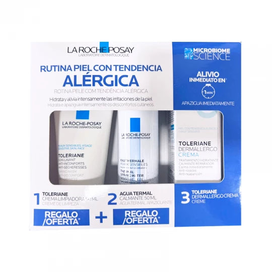 La Roche-Posay Coffret Rotina Pele com Tendência Alérgica