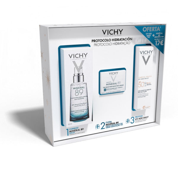 Vichy Mineral 89 Coffret Hydration Protocol