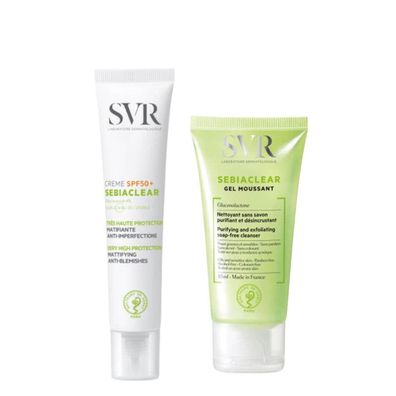 SVR Sebiaclear Cream 40ml + Gel Moussant 55ml