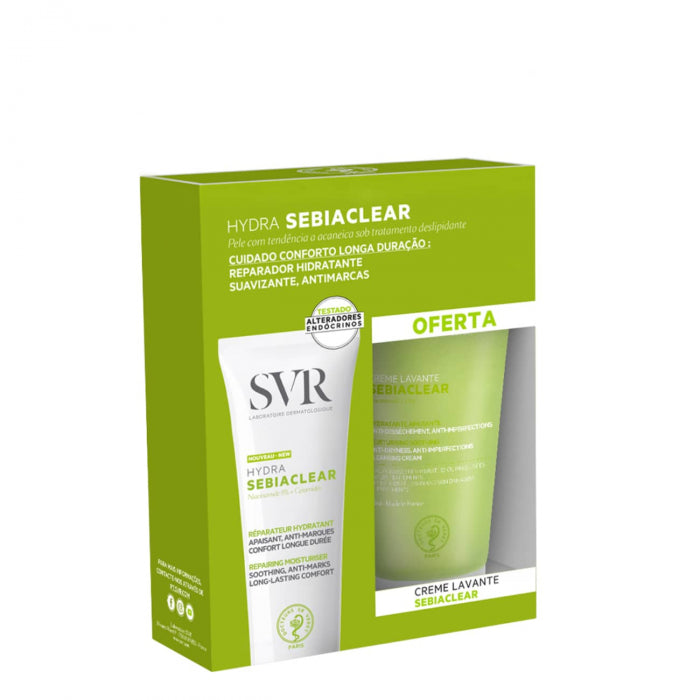 SVR Hydra Sebiaclear 40ml + Oferta Creme Lavante Sebiaclear 55ml