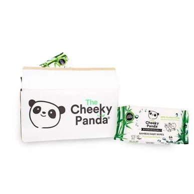 Cheeky Panda Toalhetes Bebe Bio x64