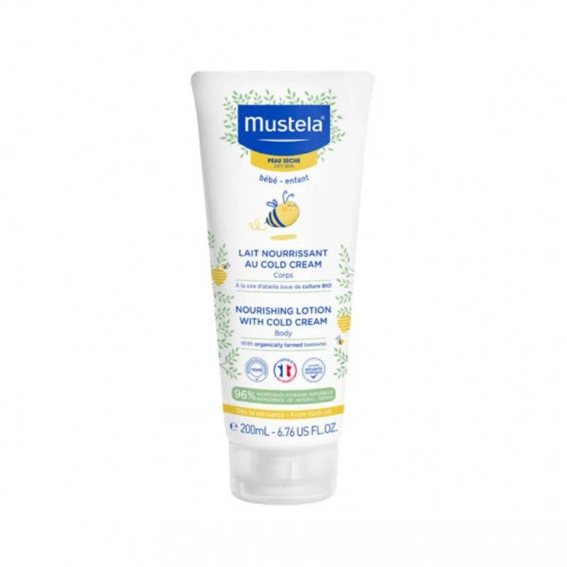 Mustela Bebé Nourishing Lotion with Cold Cream 200ml