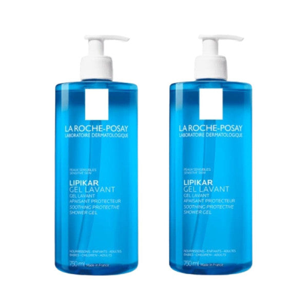 La Roche-Posay Lipikar Shower Gel 2x750ml