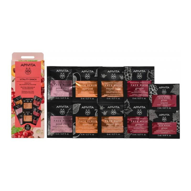 Apivita Kit Express Beauty Vitality Snack