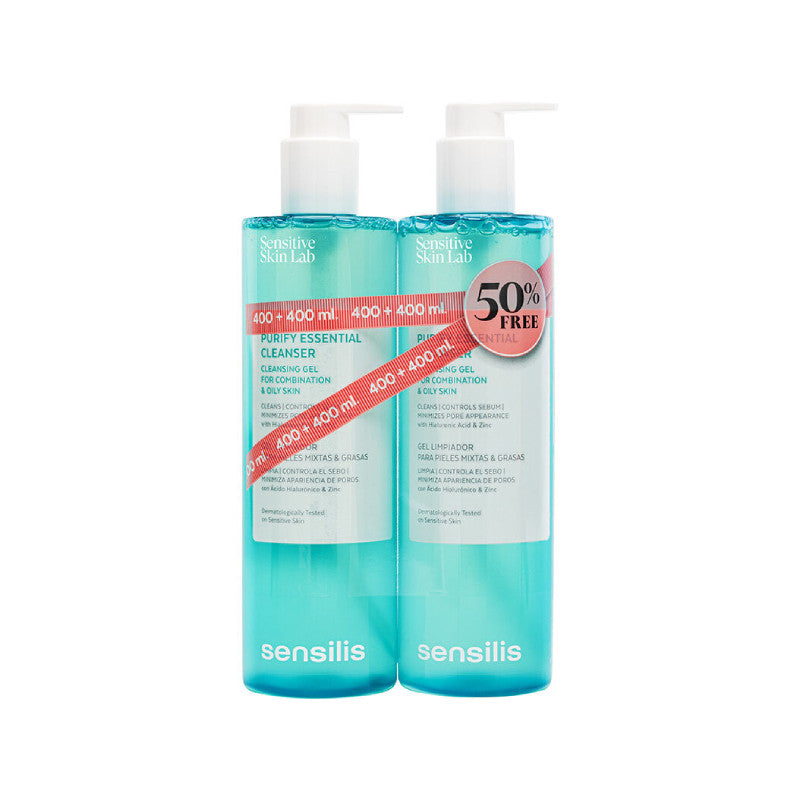 Sensilis Purify Essential Cleanser 2x400ml