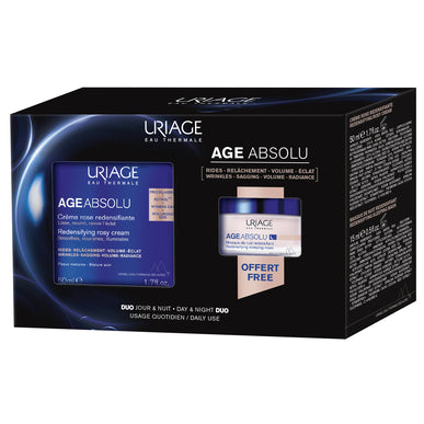 Uriage Age Absolu Coffret Creme Rosa + Máscara de Noite