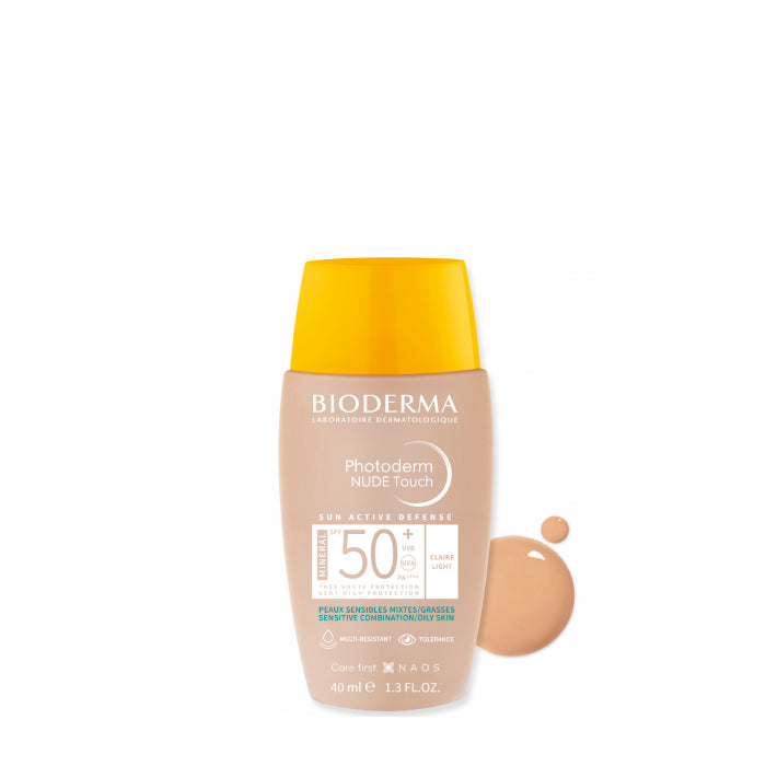 Bioderma Photoderm Nude Touch Mineral Creme SPF50+ Tom Claro 40ml