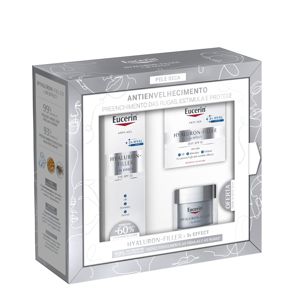 Eucerin Hyaluron Filler 3x Effect Dry Skin Coffret