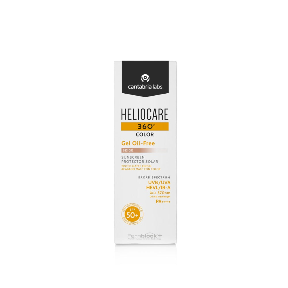 Heliocare 360º Gel Oil Free SPF50+ Beige 50 ml