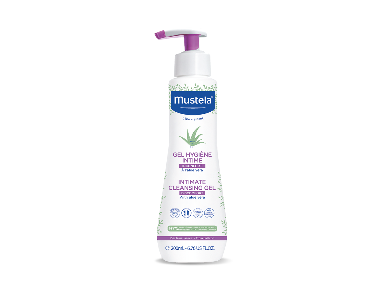 Mustela Bebé Cuidado Gel Higiene Intima 200ml