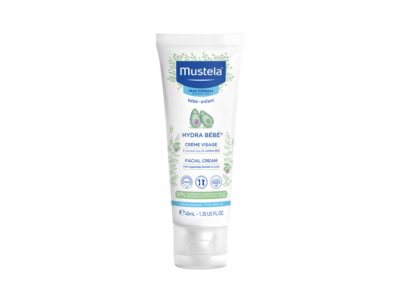 Mustela Baby Hydra Facial Cream 40ml