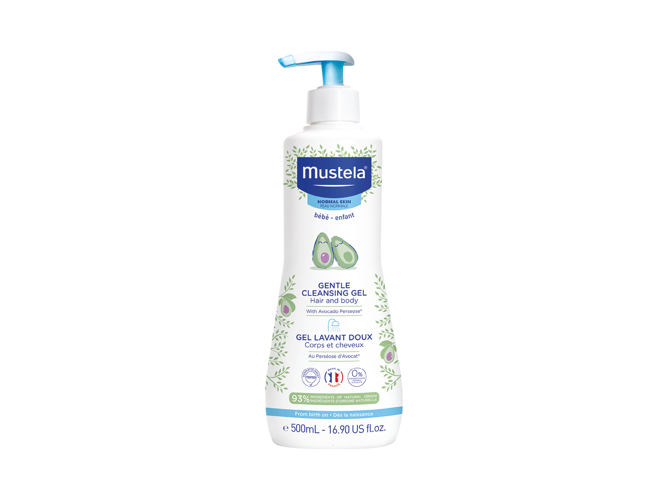 Mustela Baby Gentle Cleansing Gel 500ml