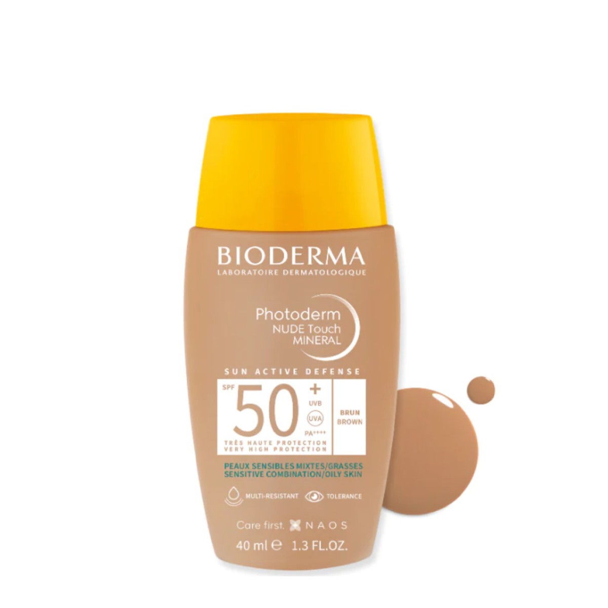 Bioderma Photoderm Nude Touch Fluid SPF50+ Brown 40ml