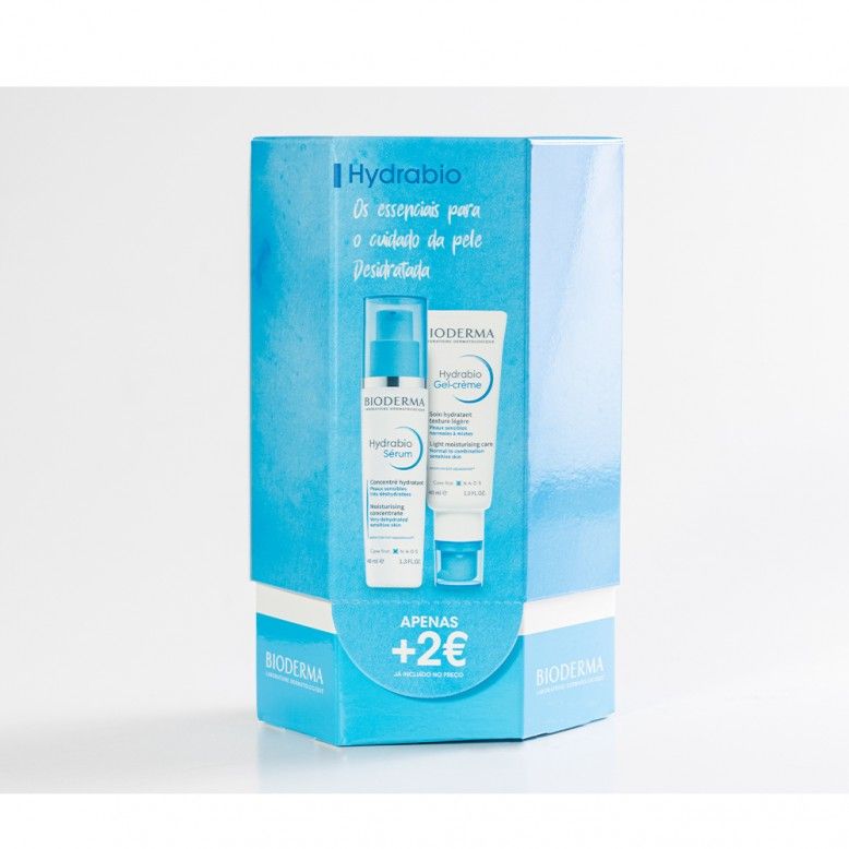 Bioderma Promo Pack: Bioderma Hydrabio Serum Moisturising Concentrate 40ml + Bioderma Hydrabio Rich Cream 50ml