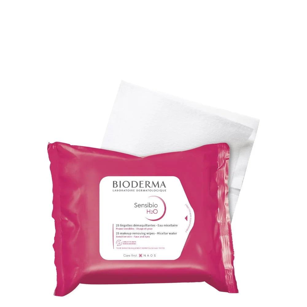 Bioderma Sensibio H2O Toalhetes x25