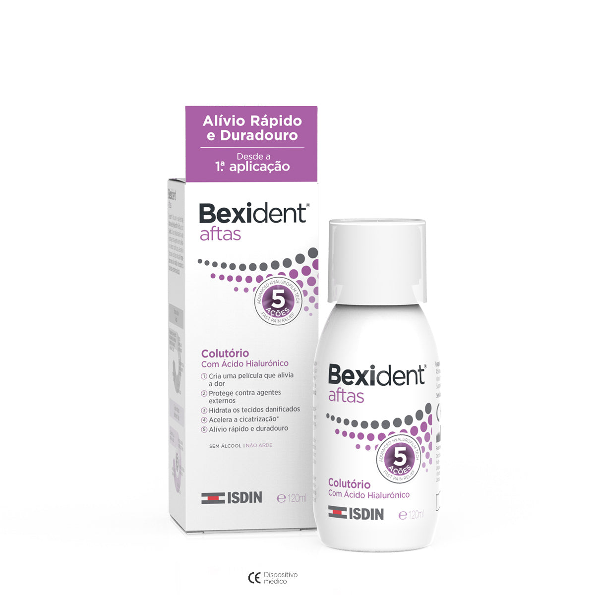 ISDIN Bexident Aftas Mouthwash 120ml