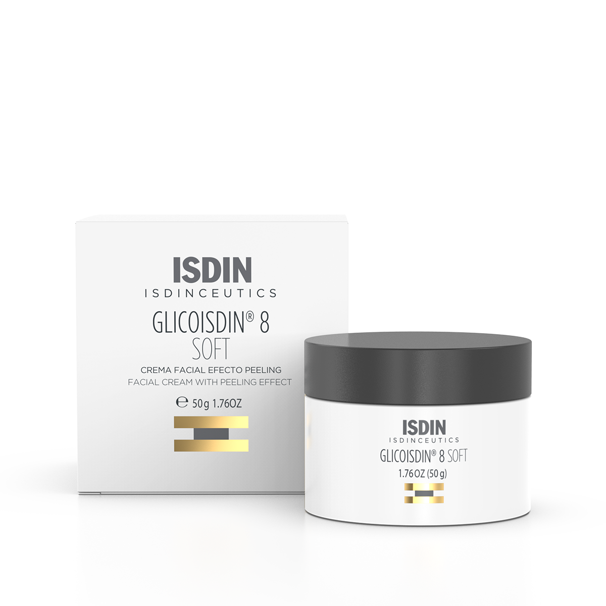 ISDIN Isdinceutics Glicoisdin 8 Soft Facial Cream with Peeling Effect 50g