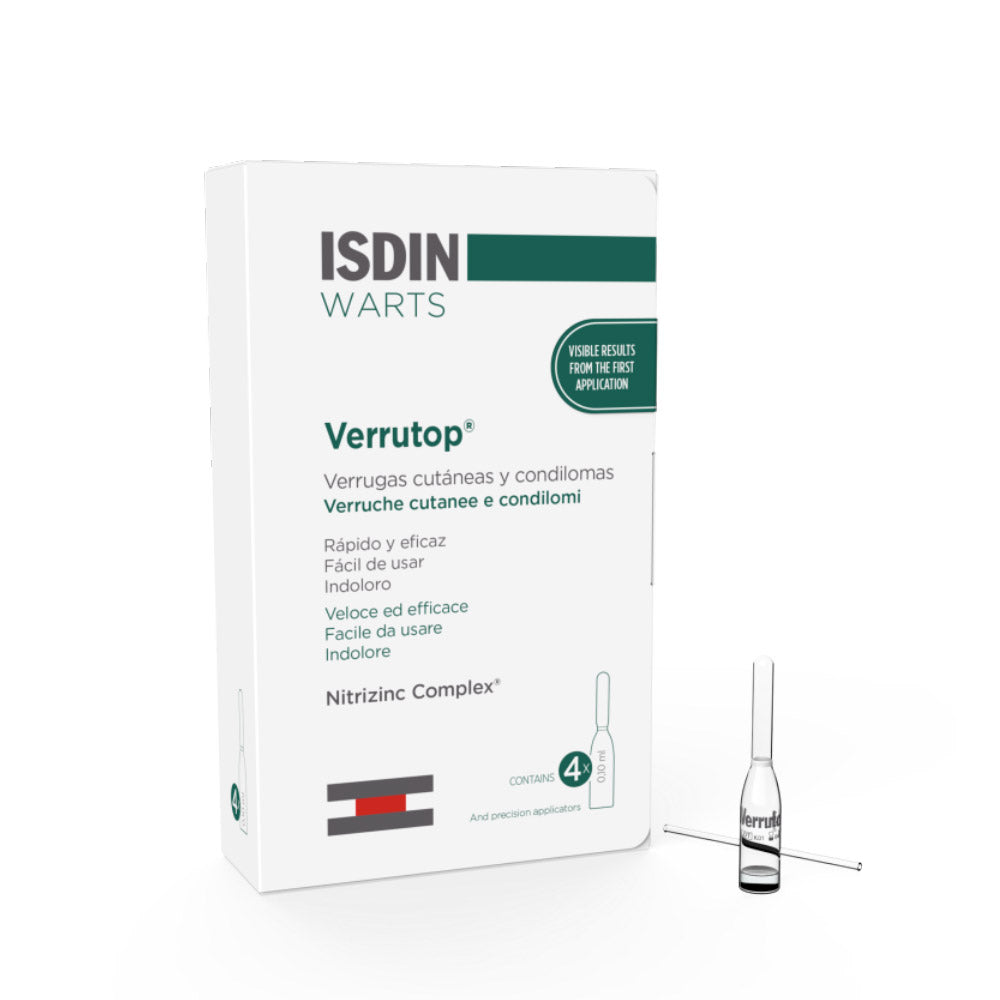 ISDIN Warts Tratamento Verrugas Ampolas x4