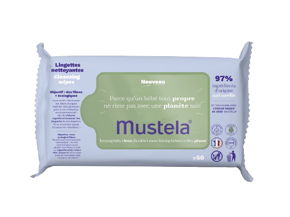 Mustela BIO Cleansing Wipes Pack 3=6