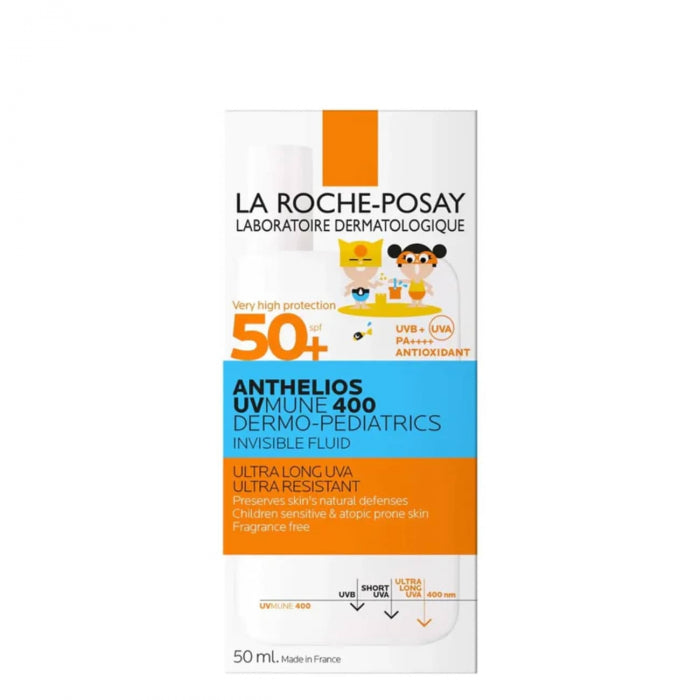 La Roche-Posay Anthelios UVMune 400 Dermo-Pediatrics Invisible Fluid SPF50+ 50ml