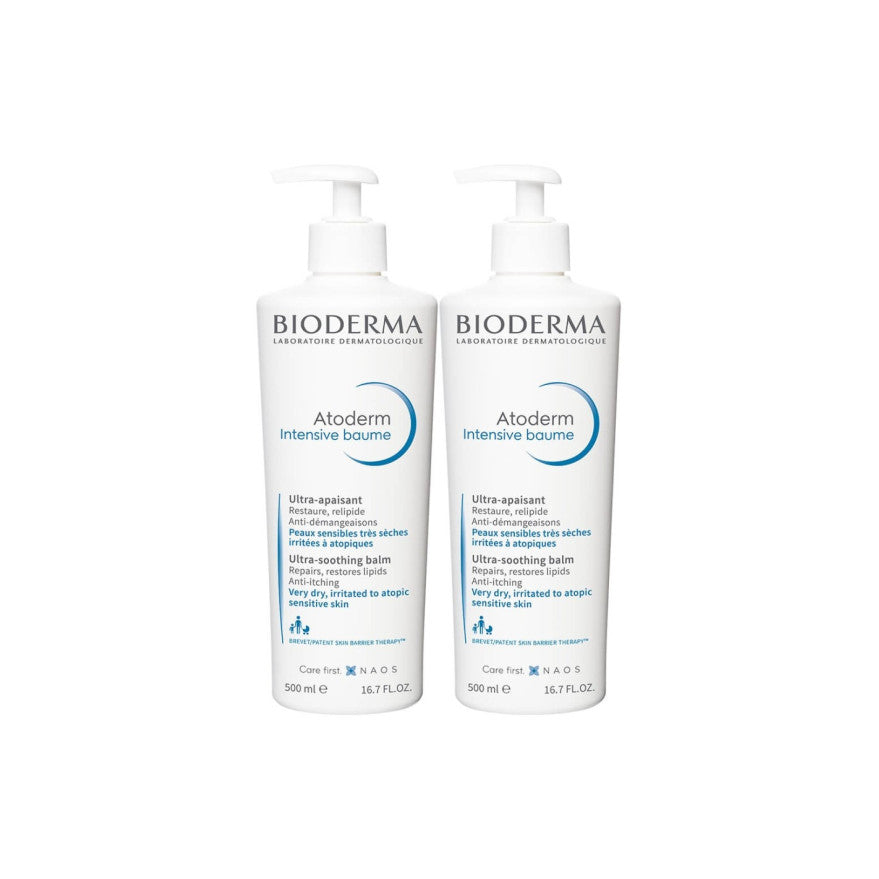 Bioderma Pack Promocional: Bioderma Atoderm Intensive Baume 2x500ml