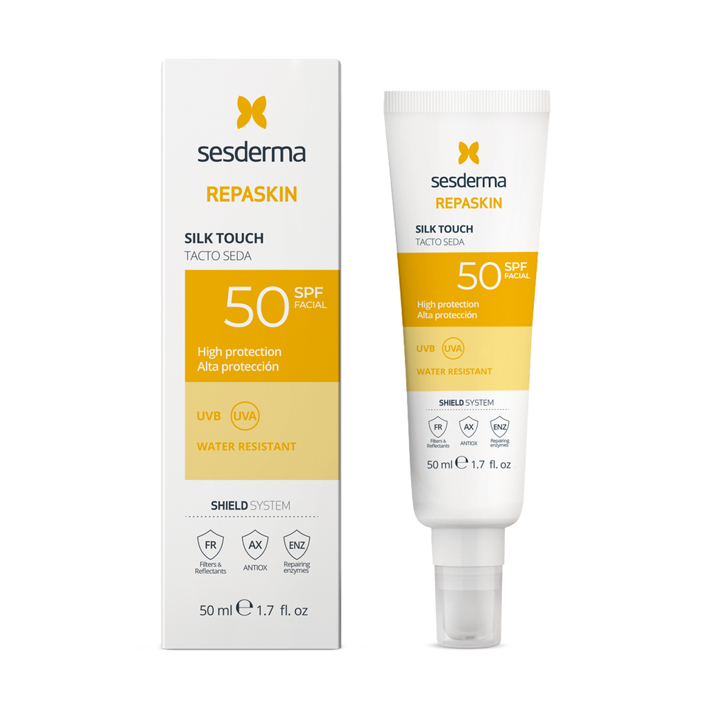 Sesderma Repaskin Fotoprotetor Facial Toque Seda FPS50 50ml