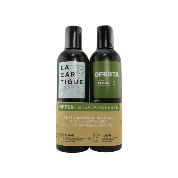 Lazartigue Clear Fase 1 Shampoo 250ml + Fase 2 Shampoo 250ml