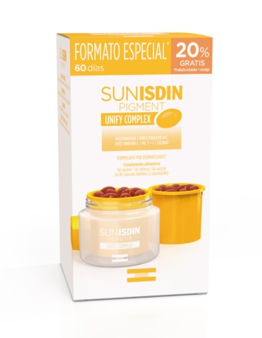 ISDIN SUNISDIN Pigmento 2x30 Cápsulas