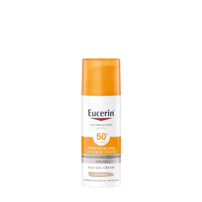 Eucerin Sun Photoaging Control Tinted Sun Gel-Cream SPF50+ Medium 50ml