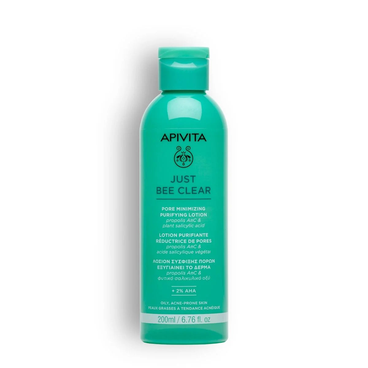 APIVITA Just Bee Clear Loção Purificante Minimizadora de Poros 200ml