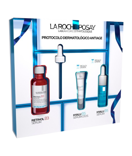 La Roche-Posay Coffret Retinol B3 Sérum 30ml + Oferta Hyalu B5 Sérum Olhos 5ml + Hyalu B5 Sérum