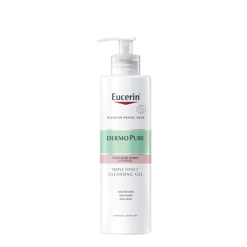 Eucerin DermoPure Gel de Limpeza Triplo Efeito 400ml