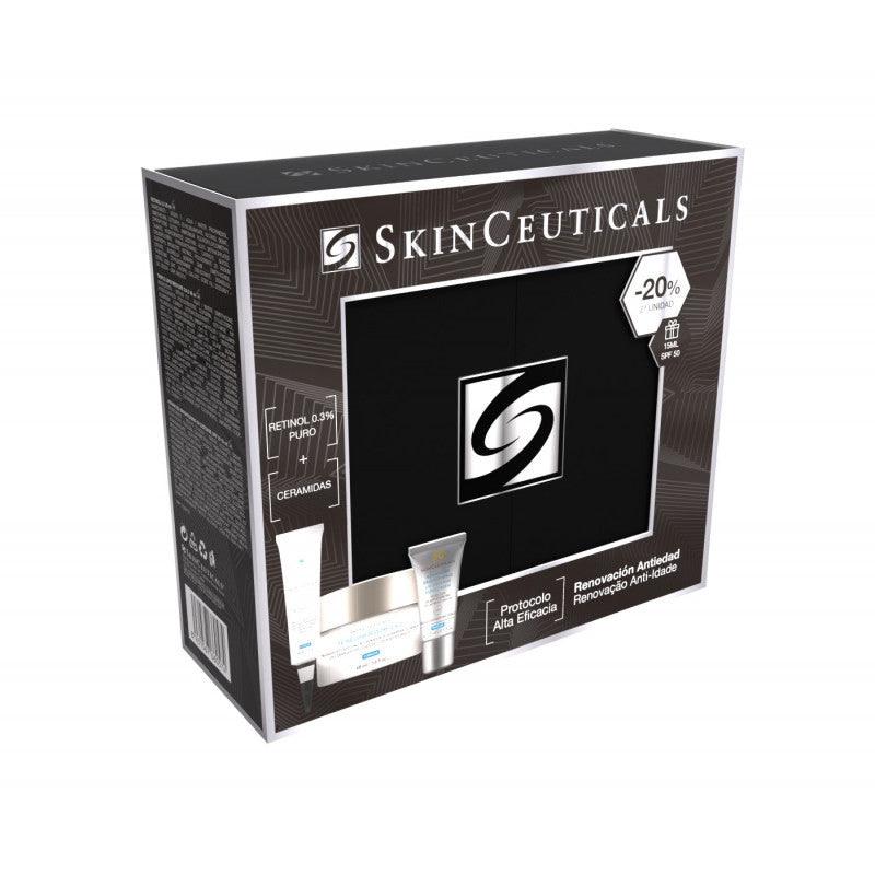 SkinCeuticals Coffret Retinol 0.3 30ml + Triple Lipid Restore 48ml +  Advanced Brightening UV Defense SPF50 (15ml)