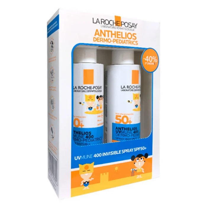 La Roche-Posay Anthelios Dermo-Pediatrics UVMune 400 Invisible Spray SPF50+ 2x200ml