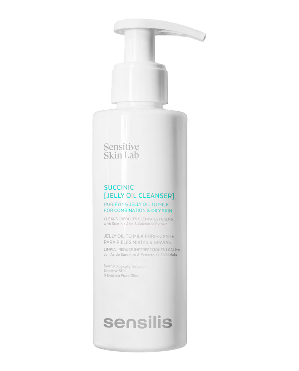 Sensilis Succinic [Jelly Oil Cleanser] Óleo de Geleia Purificante para Leite 150ml