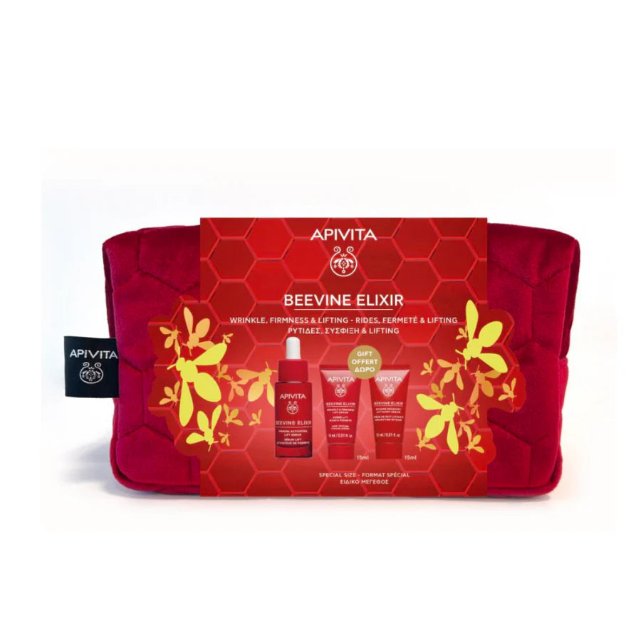 APIVITA Coffret Beevine Elixir Serum+ Offer Day Cream & Night Cream