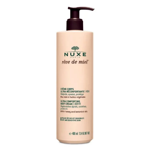 Nuxe Rêve de Miel 48h Ultra Comforting Body Cream 400ml