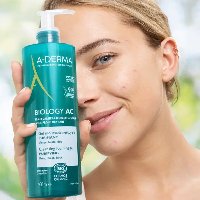 A-Derma Biology AC Purifying Cleansing Gel 400ml