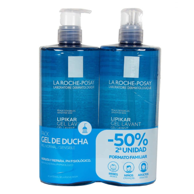 La Roche-Posay Lipikar Gel Duche 2x1L