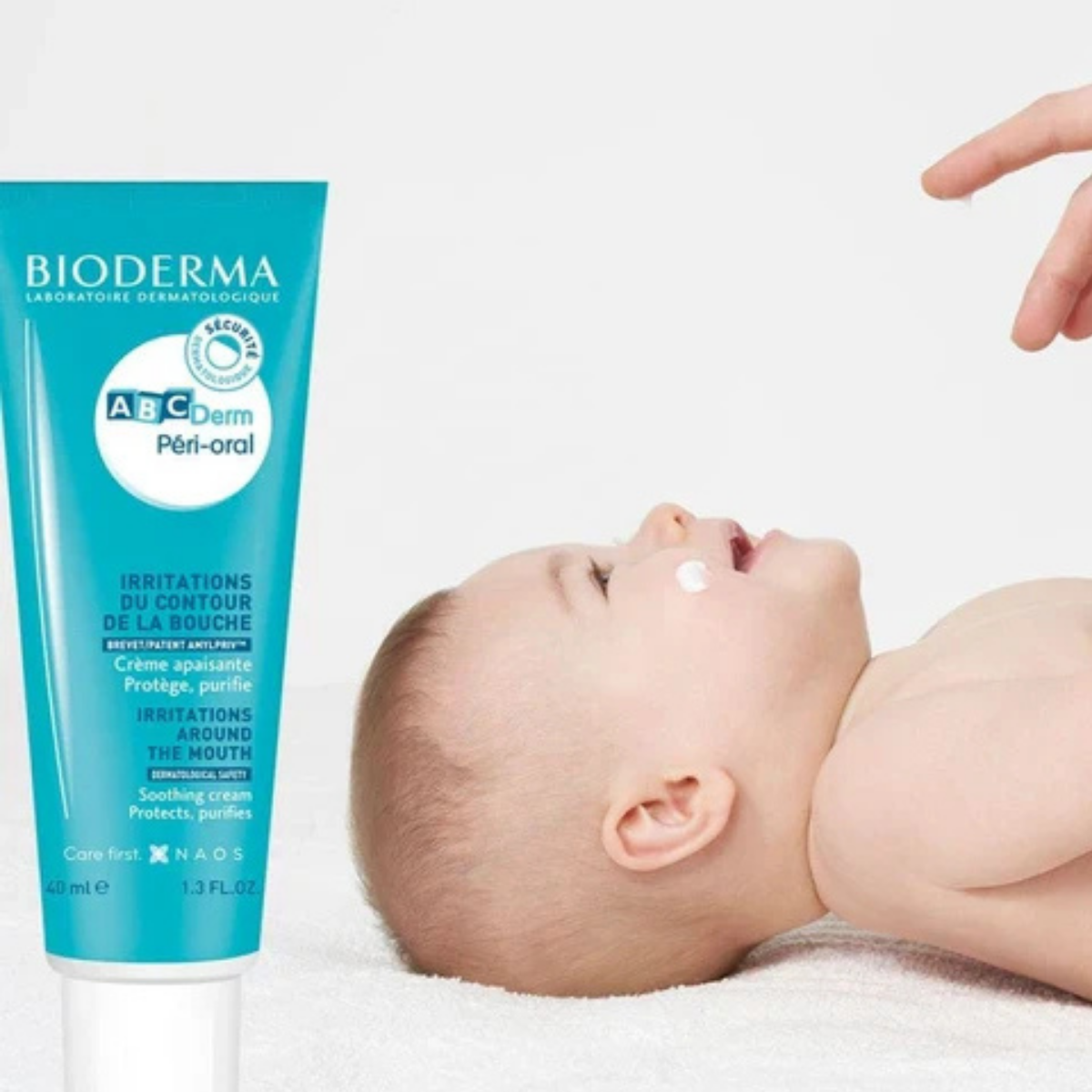 Bioderma ABCDerm Péri-Oral Repair Cream Around Mouth Irritations 40ml