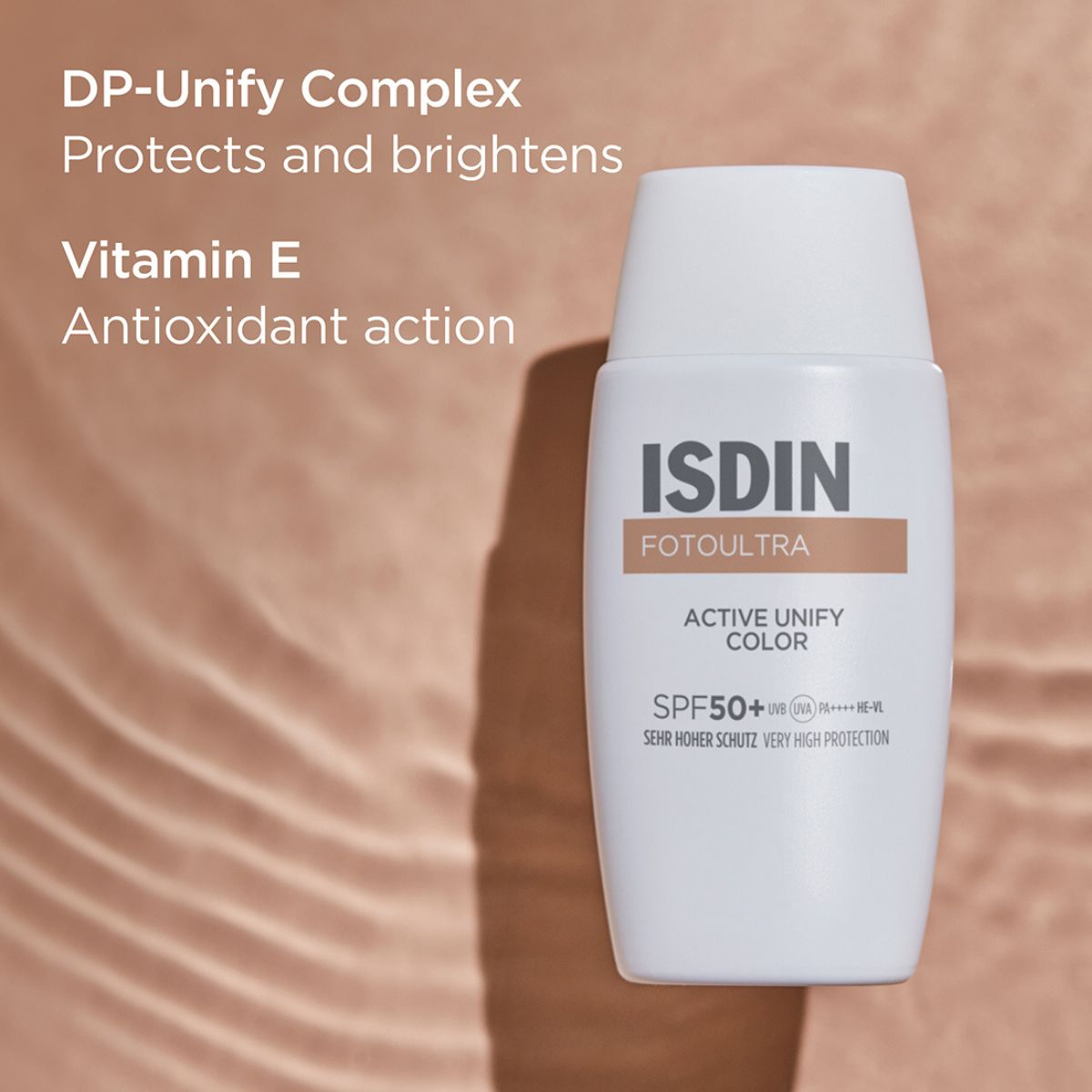 ISDIN FotoUltra 100 Active Unify Fusion Fluid SPF50+ 50ml. Protect and brightens