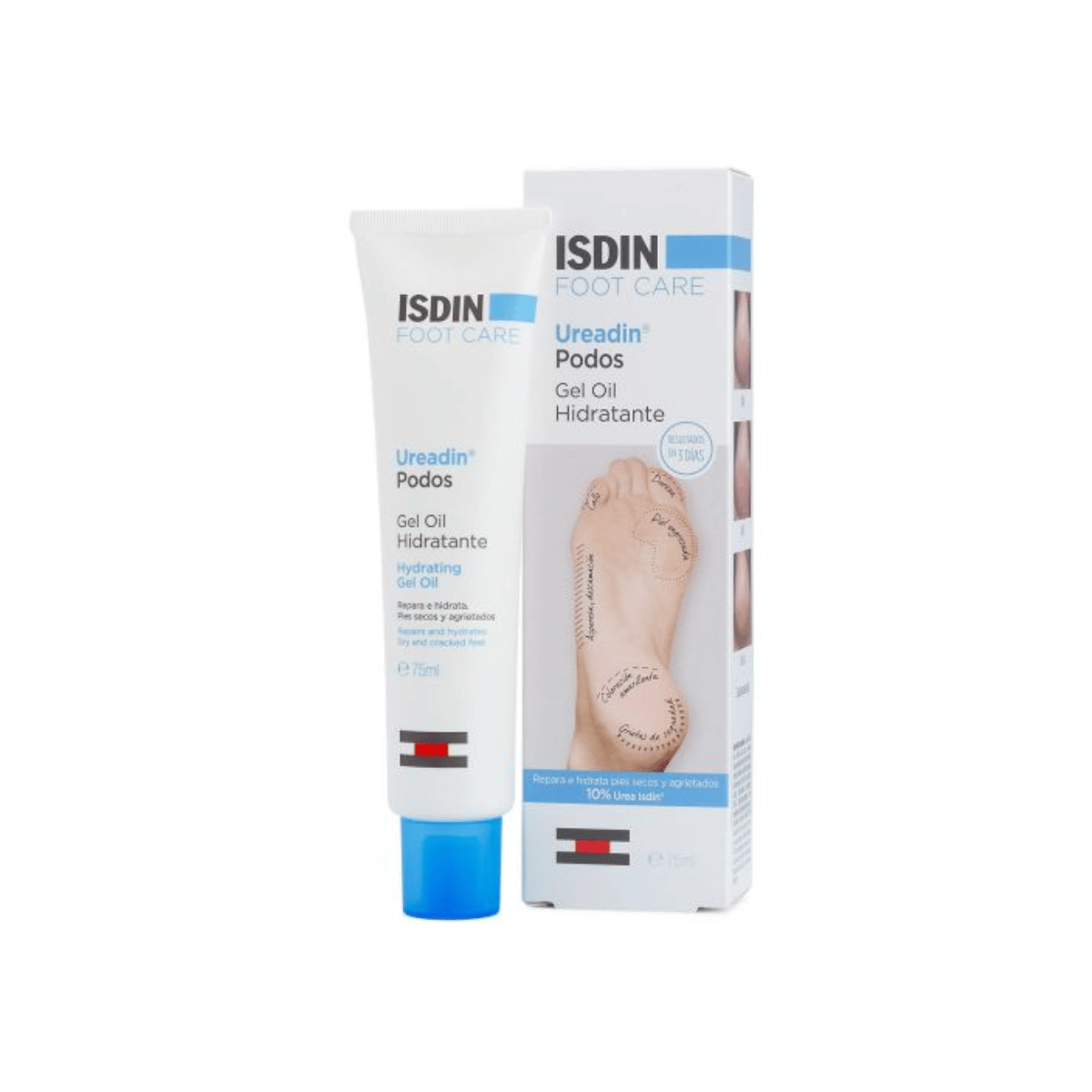 ISDIN Ureadin Podos Foot Care Hydrating Gel Oil 75ml